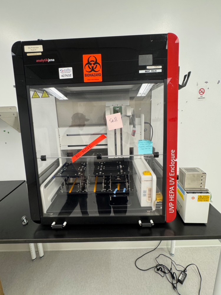 Image of Analytikjena CyBio FeliX UVP HEPA UV Enclosure